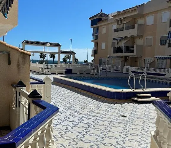 アパート Playa De Naufragos Cozy With Pool